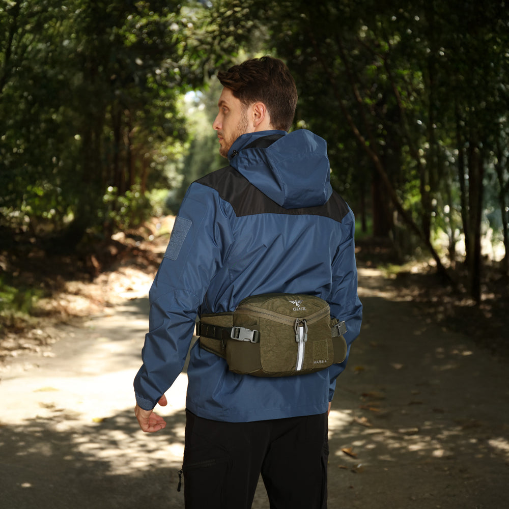4L Mini Military Tactical Waist Pack for Fishing, Hiking, Biking & EDC