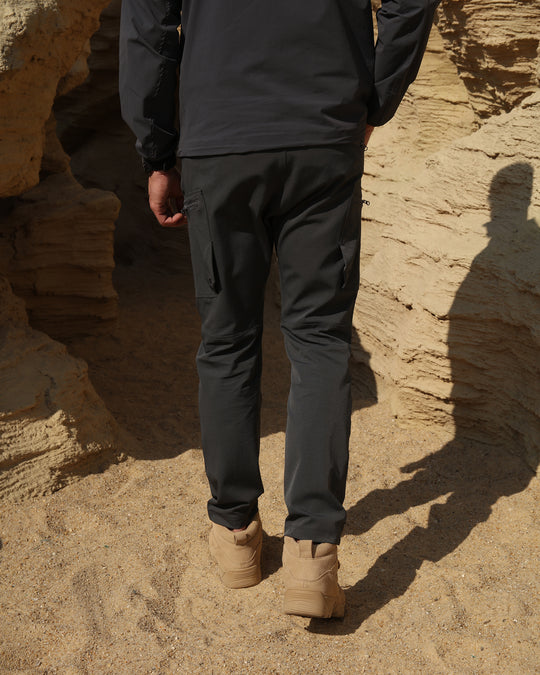 Nylon Outdoor Cargo Hiking Pants - Waterproof, Quick-Dry, Lightweight