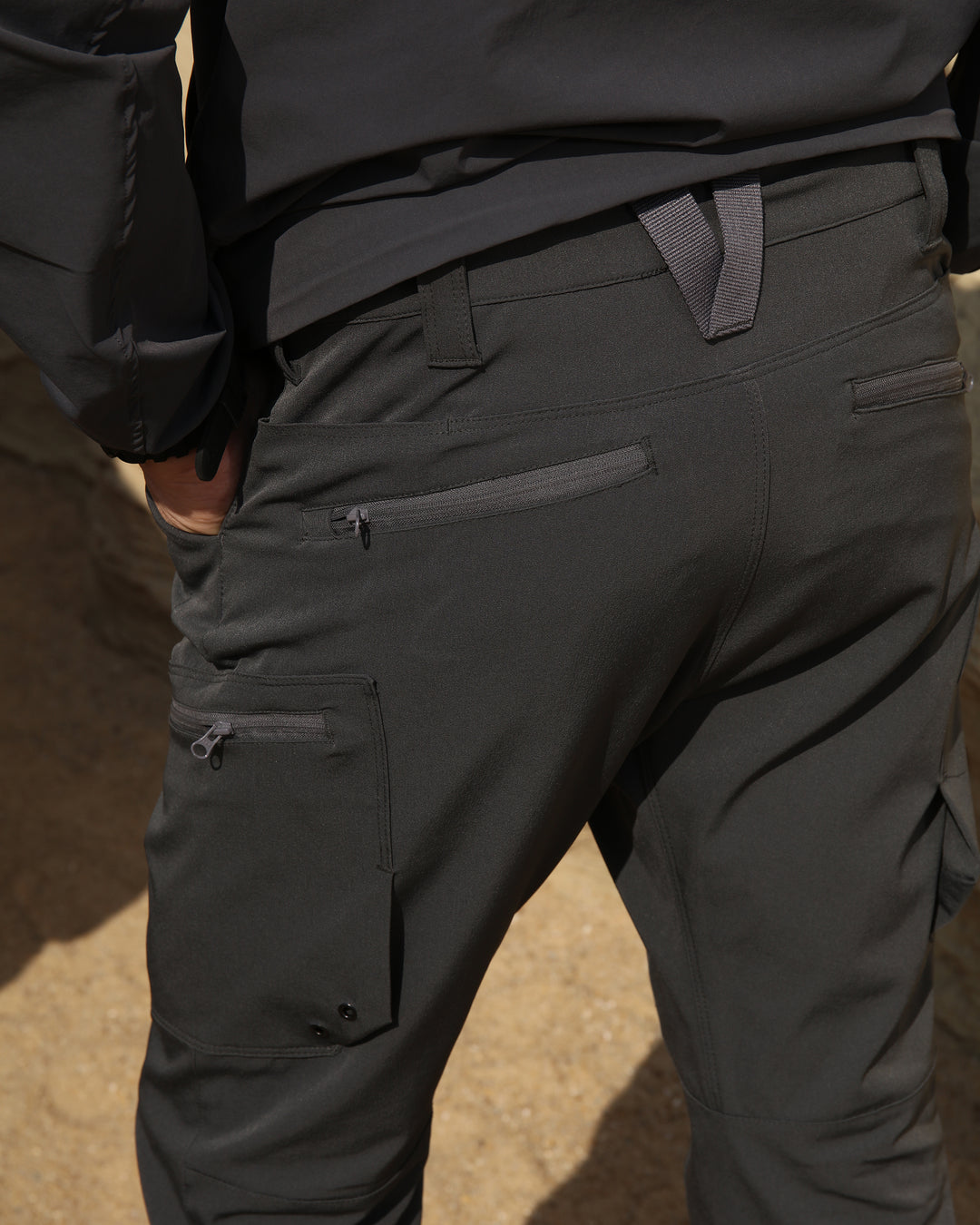 Nylon Outdoor Cargo Hiking Pants - Waterproof, Quick-Dry, Lightweight