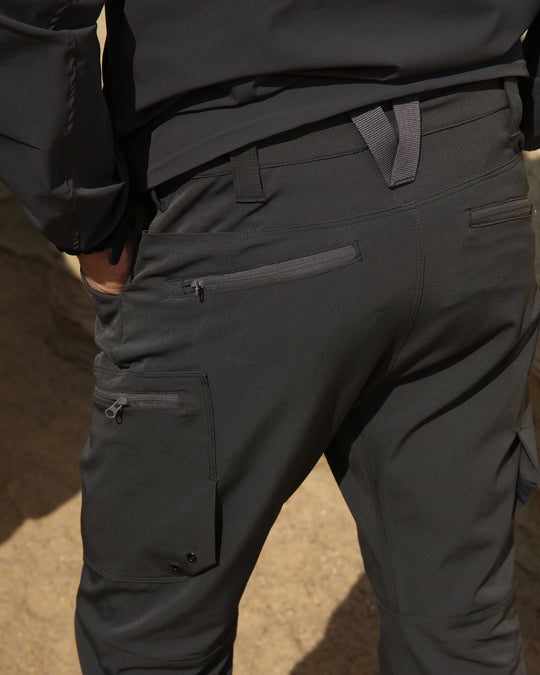 Nylon Outdoor Cargo Hiking Pants - Waterproof, Quick-Dry, Lightweight