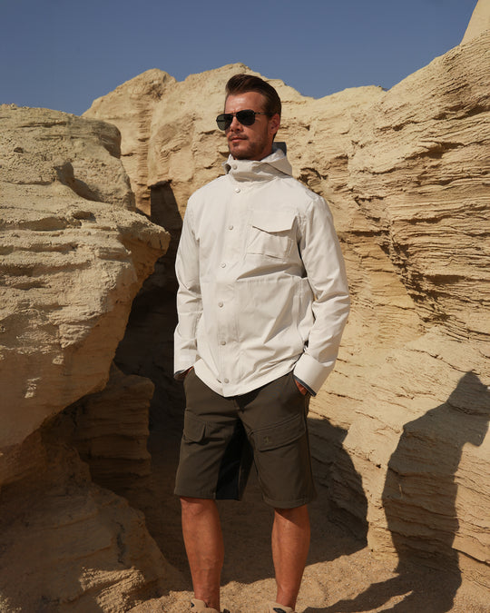 Men's Waterproof Hooded Rain Jacket & Windbreaker