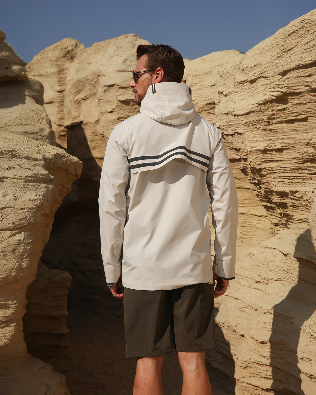 Men's Waterproof Hooded Rain Jacket & Windbreaker