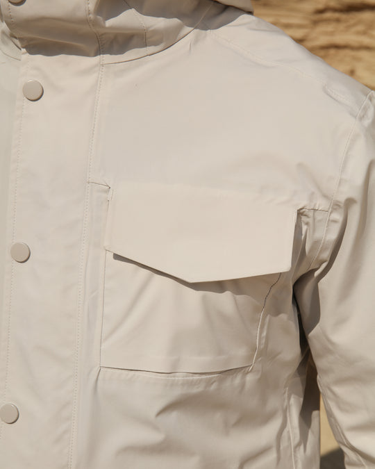 Men's Waterproof Hooded Rain Jacket & Windbreaker
