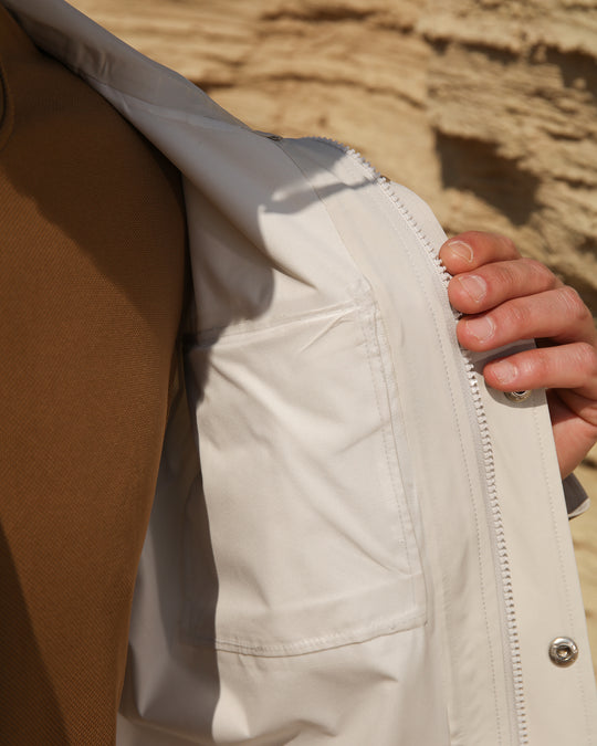 Men's Waterproof Hooded Rain Jacket & Windbreaker