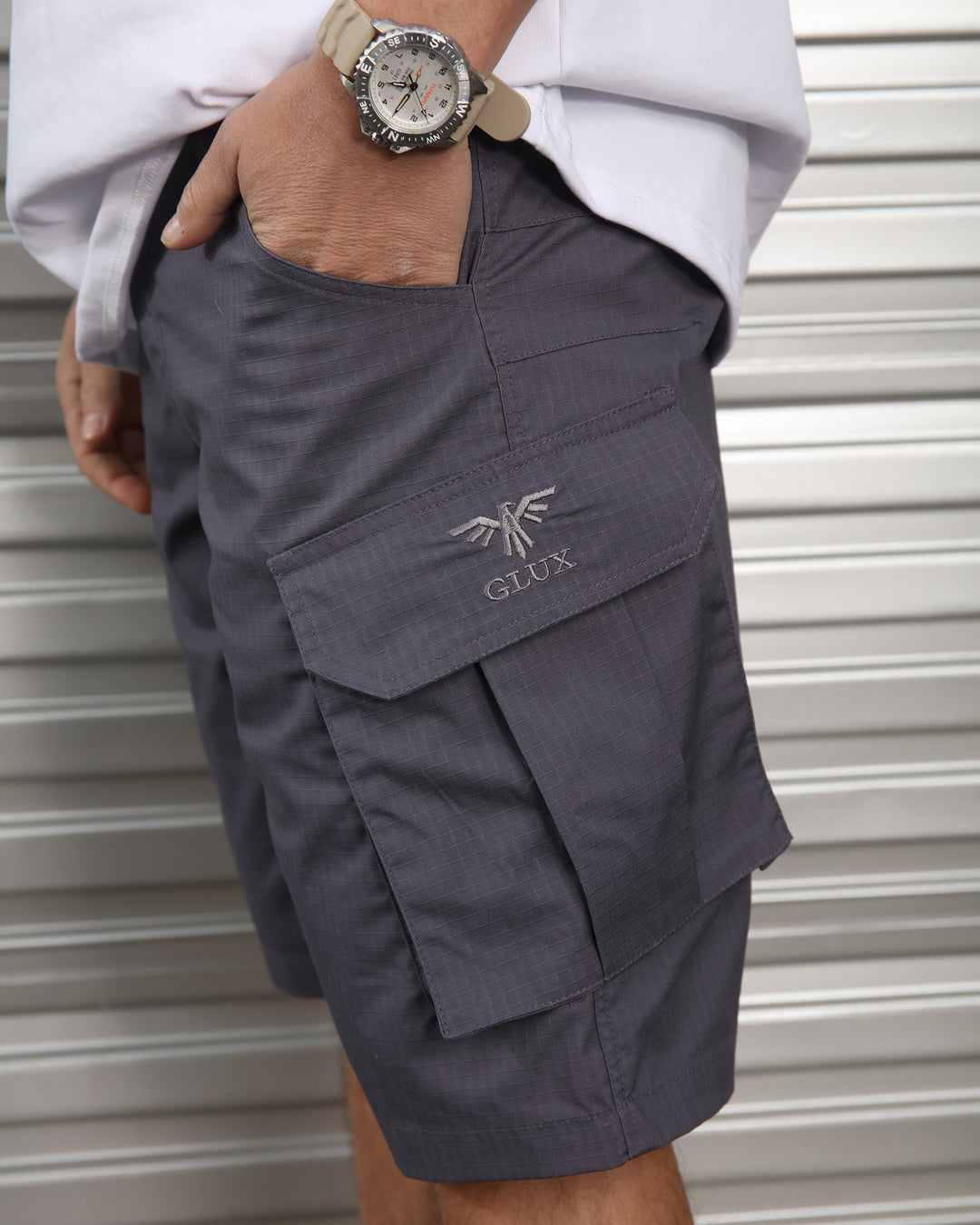 Men's Quick-Dry Lightweight Cargo Hiking & Fishing Shorts