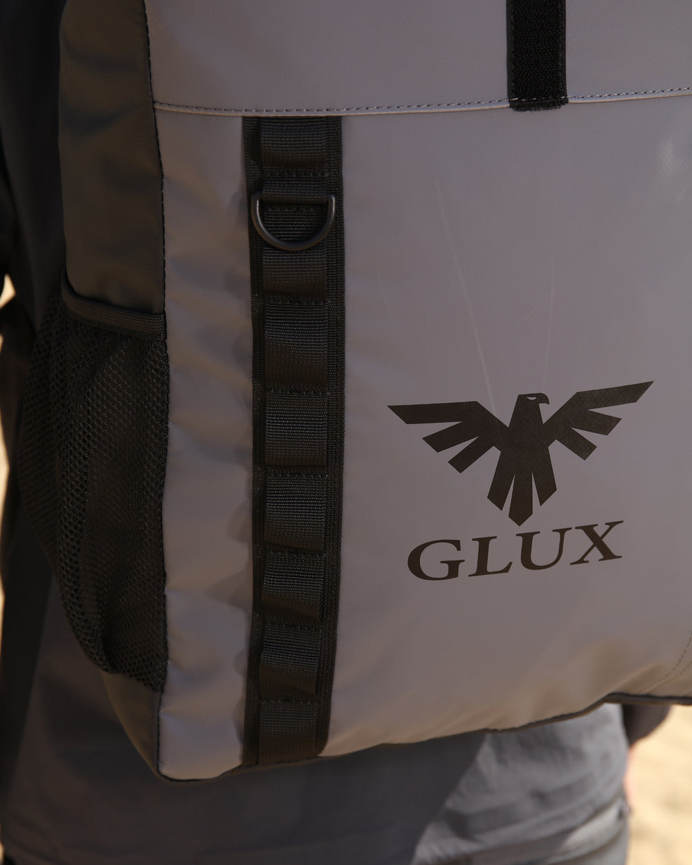 Glux 16L Waterproof Roll-Top Backpacks for Hiking, Fishing, and Biking