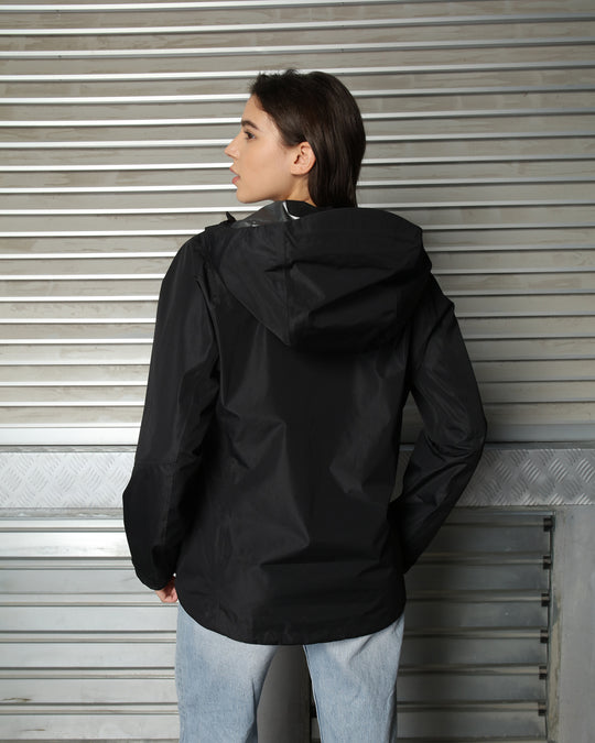 GLUX Women's Lightweight Waterproof Hooded Outdoor Jacket