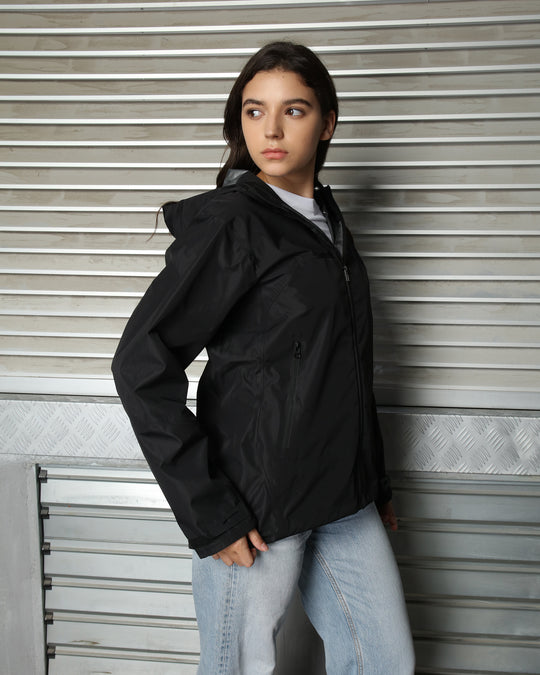 GLUX Women's Lightweight Waterproof Hooded Outdoor Jacket