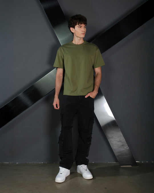 GLUX Men's Technical T-Shirt Lightweight Outdoor Casual Shirt with Breathable Mesh Design