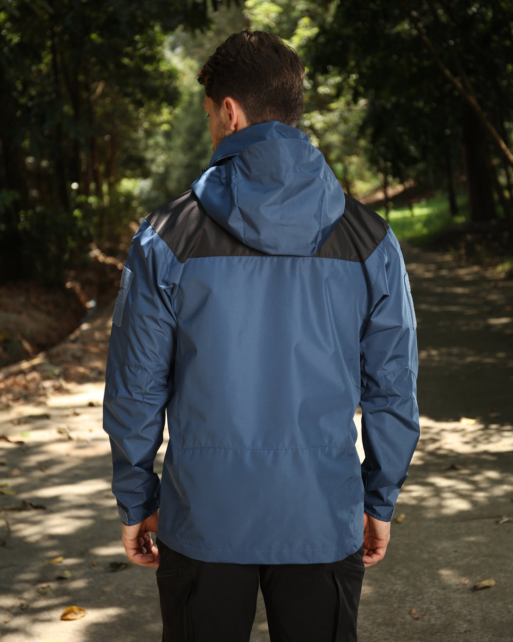 Waterproof Hooded Rain Shell Jacket