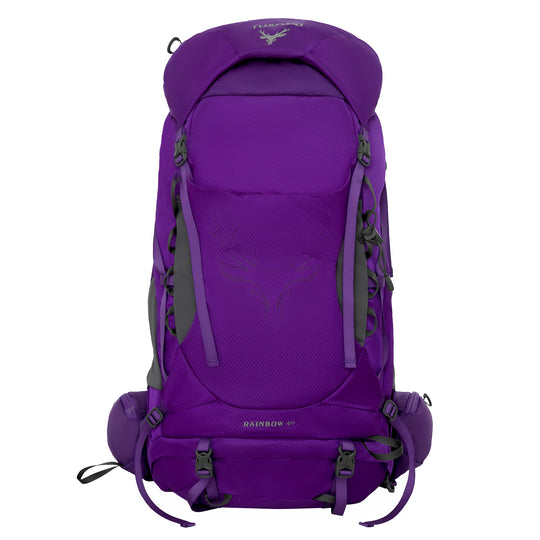 40L Internal Frame Hiking Backpacks Multifunctional Lightweight with Removable Rain Cover