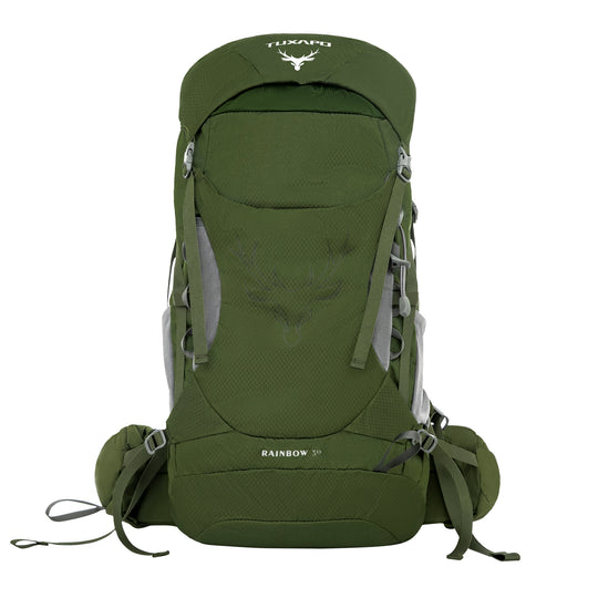 30L Internal Frame Hiking Backpacks Multifunctional Lightweight with Removable Rain Cover