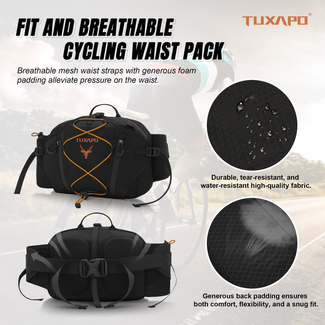 Fanny Pack Waist Bags for Cycling Hiking Travel