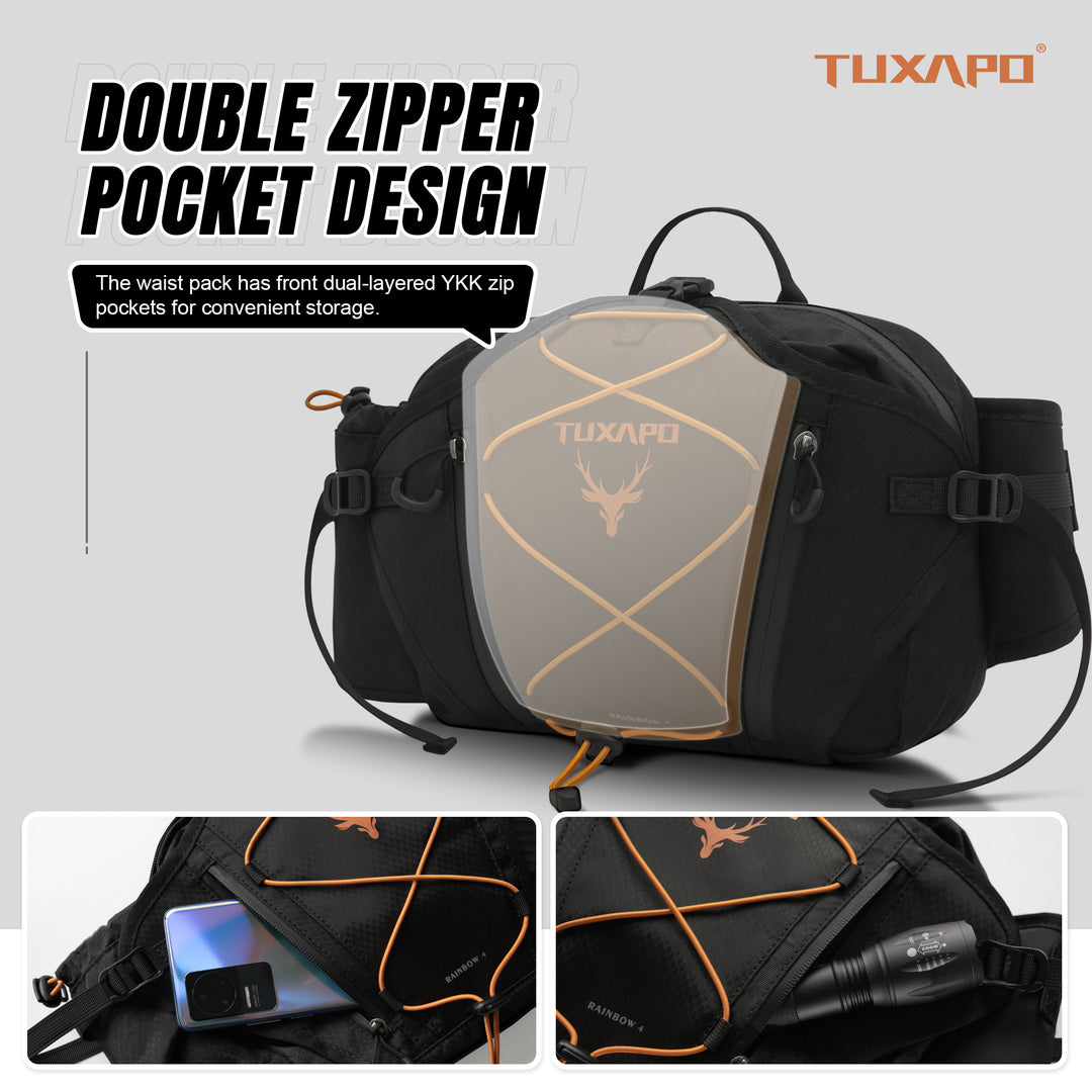 Fanny Pack Waist Bags for Cycling Hiking Travel