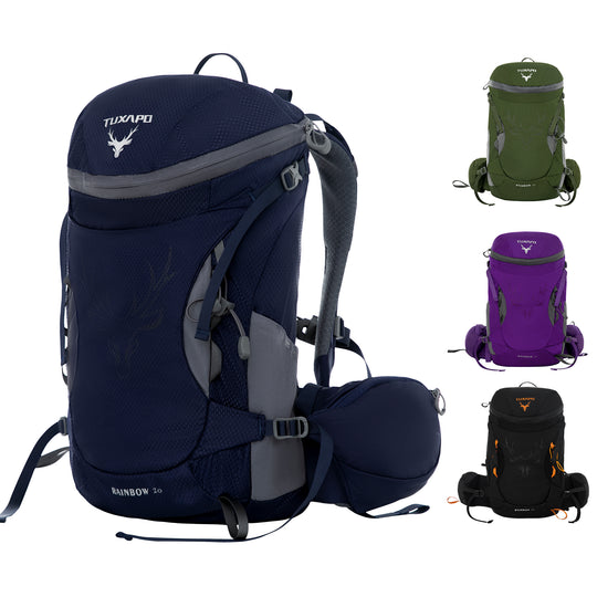 20L Small Lightweight Hiking Backpack Blue Multifunctional